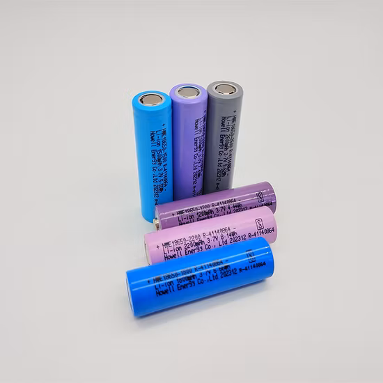 500배 이상의 수명 KC CE 인증 충전식 3.7V 1800mAh 원통형 용량 18650 리튬이온 배터리 셀