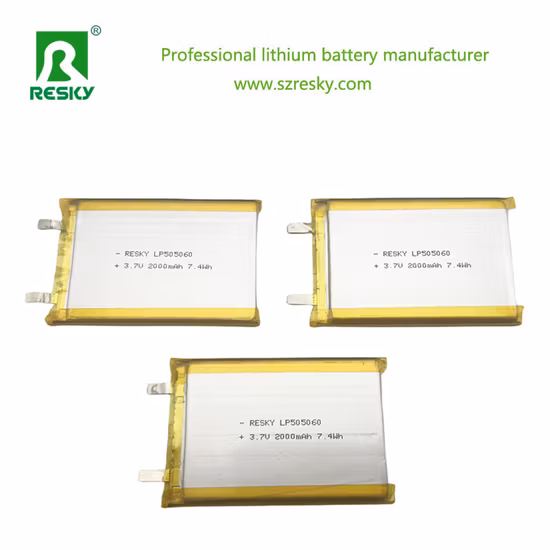654065 3.7V 2000mAh 소프트 팩 배터리/리튬 폴리머 배터리/리튬 이온 배터리/Lipo 배터리/디지털 제품용 리튬 이온 배터리